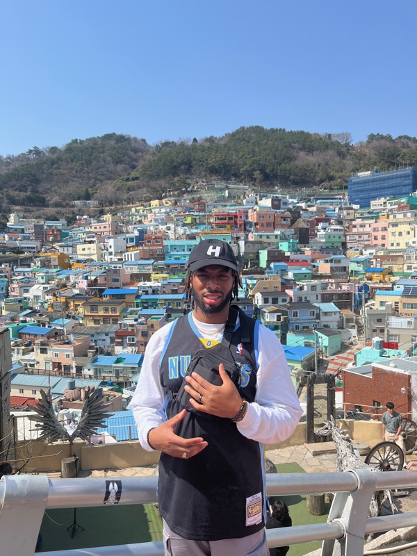 Josiah Brady at Gyeongbokgung Palace